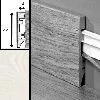 Плинтус Quick-Step 2400х14х77 мм QSPSKR 01300 Венге интенсивный, 1 м.п.