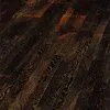 Паркетная доска Wood Bee 3-полосная Дуб Антик Блэк брашированный под лаком, 1 м.кв.