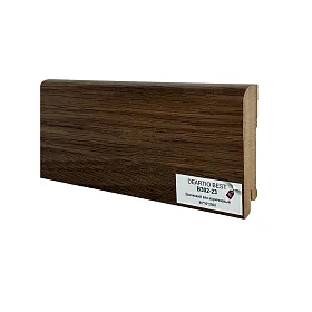 Плинтус МДФ DeArtio Best B302-23 Волжский вяз коричневый 80х16х2050, 1 м.п.