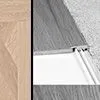 Порог Incizo 5 в 1 Quick-Step QSINCP 01248 Версаль белый промасленный, 1шт.