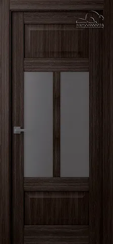 Межкомнатная дверь Кантри  Belwooddoors Аризона Дуб вералинга, частично остекленное полотно