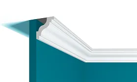 Карниз Перфект Плюс гладкий P28 40х41х2000 мм, 1 м.п.