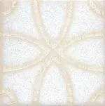 Вставка Kerama Marazzi STG/B405/1266 Амальфи орнамент белый 9,9х9,9х7