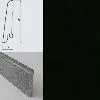 Плинтус шпонированный Burkle Черный 80х16, 1 м.п.