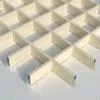 Грильято профиль (подвесной потолок) Албес, 75x75х40х10мм со стандартной одинаковой ячейкой "мама" 0,4мм