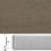Плинтус шпонированный Pedross Дуб Фанди 70x15, 1 м.п.