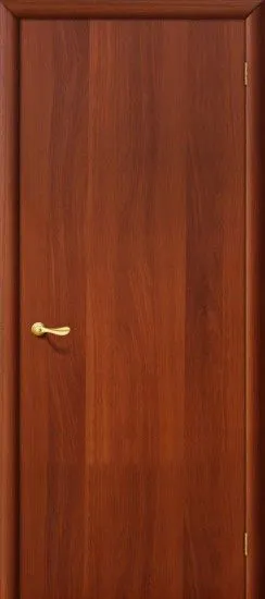 Межкомнатная ламинированная дверь Браво Гост Л-11 итальянский орех глухое полотно