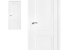 Межкомнатная дверь Profil Doors экошпон серия X 2.36 X Пекан Белый глухое полотно