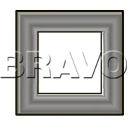 Притворная планка для дверей Браво, Ф-01 (Дуб) 2070х70х32