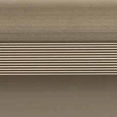 Порог (стык) Русский профиль  разноуровневый анодированный, 38*1800 мм, Титан матовый